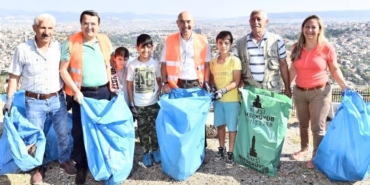 Kadifekale’de dönüşüm temizlikle başladı