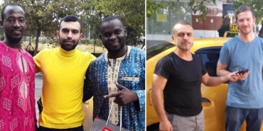 İzmir’de taksisinde döviz dolu çanta bulan taksiciden örnek davranış
