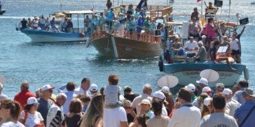 Urla’da “Orkinos Çiftliklerine Hayır” eylemi düzenlendi