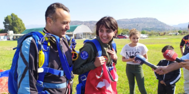 22 yaşındaki Hatice Tunç, en büyük hayalini gerçekleştirdi