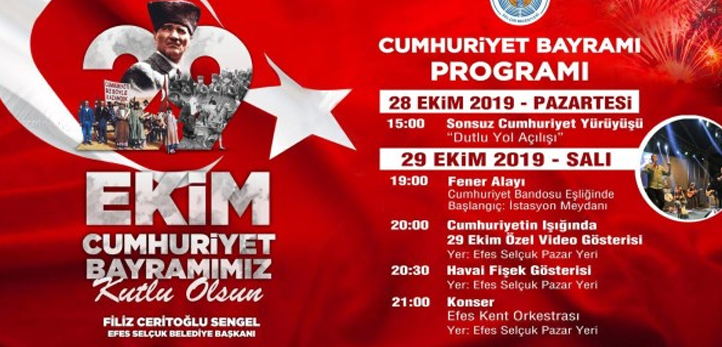 Ödemiş, Kültürpark, Ödemiş Belediyesi, 29 Ekim Cumhuriyet Bayramı
