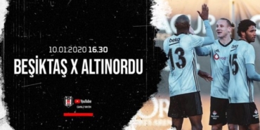 Beşiktaş - Altınordu hazırlık maçı hangi kanalda, saat kaçta, canlı izle