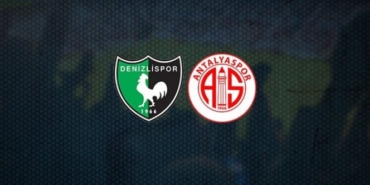 Denizlispor - Antalyaspor maçı ne zaman, hangi kanalda, saat kaçta