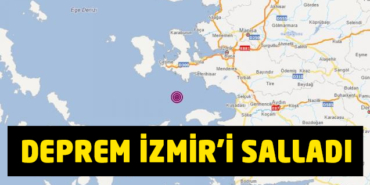 Deprem gece 01.00'de İzmir'i salladı