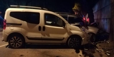 Konak trafik kazası: 5 kişi ağır yaralandı