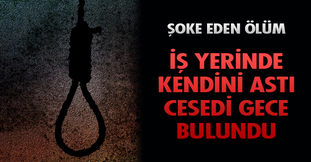 İzmir Kiraz'da intihar! A.H. yaşamını yitirdi