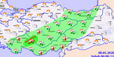 Hava durumu tahmini açıklandı! 8 Mayıs İzmir, Manisa, Aydın, Denizli, Muğla, Afyon, Kütahya, Uşak
