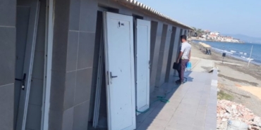 Güzelbahçe'de utanç tablosu: Kapıları kırdılar