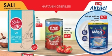 BİM aktüel 22 Aralık Salı ve 23 Aralık Çarşamba ürünler kataloğu, BİM bu hafta neler var?