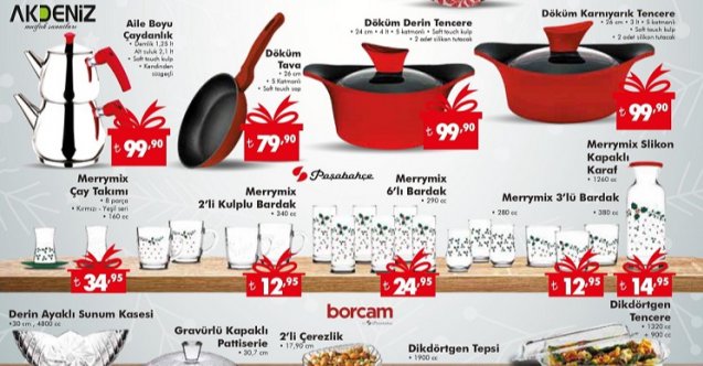 Bim aktüel ürünler kataloğu, Bim bu hafta neler var