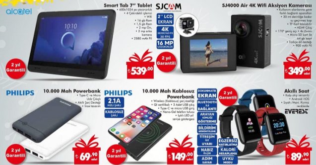 Bim aktüel ürünler kataloğu, Bim bu hafta neler var