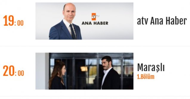 Show TV, Show TV yayın akışı