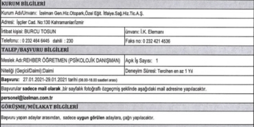 izmir, İzmir Büyükşehir Belediyesi işçi alımı, İzmir Büyükşehir Belediyesi personel alımı