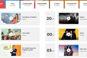 TV8, TV8 yayın akışı bugün