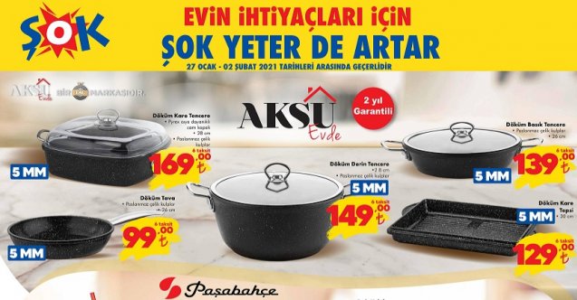 Bim aktüel ürünler kataloğu, Bim bu hafta neler var