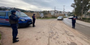 İzmir İl Jandarma Komutanlığı 145 noktada denetim yaptı