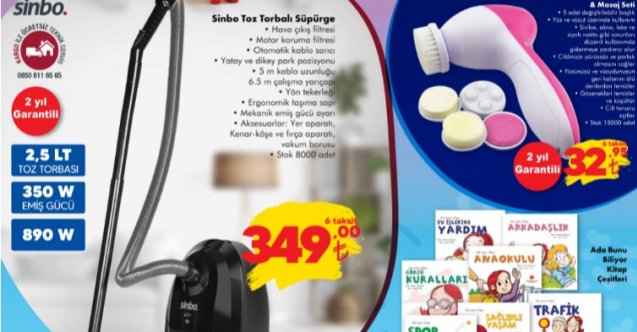 Bim aktüel ürünler kataloğu, Bim bu hafta neler var