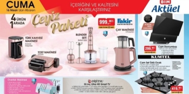 Bim indirim kataloğu, Bim bu hafta gelecekler, Güral Porselen 57 parça yemek takımı, Simfer derin dondurucu