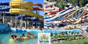 İzmir Gümüldür Aquapark Yalı Castle servis saatleri 2021 Gümüldür Aquapark fiyat 2021 telefon