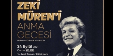 Zeki Müren anma konseri İzmir Kültürpark’ta yapılacak
