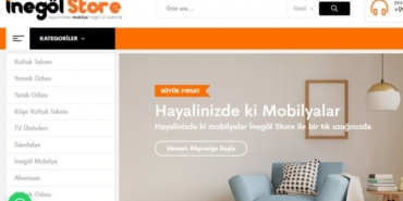 İnegöl Mobilya Mağazaları İnegöl Store’da Toplanıyor
