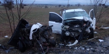 Ulubey Uşak Karayolu Köseler Köyü trafik kazası: Şükrü Güleç hayatını kaybetti