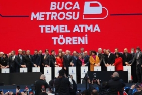 İzmir Buca Metrosu temelini Kemal Kılıçdaroğlu attı