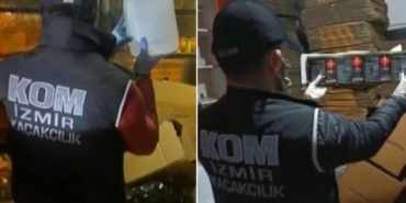 İzmir Torbalı’da sahte etil alkol imalathanesine baskın