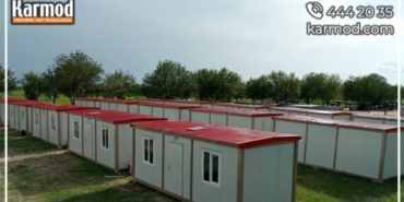 Batı'dan Ukrayna Savaşında Mağdur İnsanlara Konteyner Ev