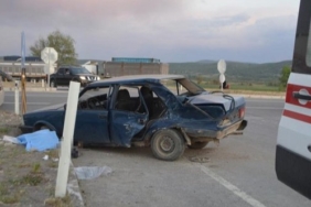 Kütahya Tavşanlı trafik kazası Tavşanlı Emet karayolunda trafik kazası: Vesile Uyar öldü