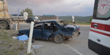 Kütahya Tavşanlı trafik kazası Tavşanlı Emet karayolunda trafik kazası: Vesile Uyar öldü