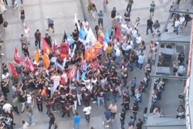 İzmir’de Suruç anması: 4 polis yaralı