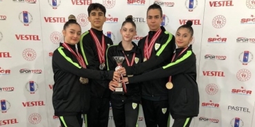 Manisa BBSK'li cimnastikçiler milli takımda