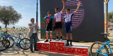 Uluslararası dağ bisikleti yarışması ödülleri verildi