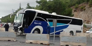 Muğla Marmaris yolu Sakar Rampası trafik kazası