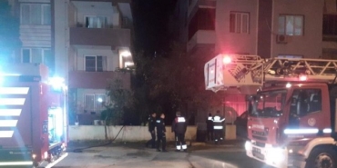 İzmir Torbalı Ertuğrul Mahallesi yangın