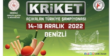 Kriket Türkiye Şampiyonası Denizli’de yapılıyor