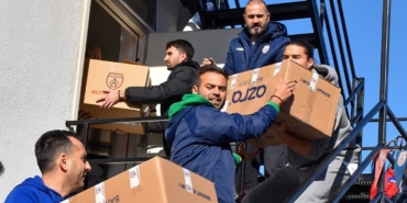 İzmir Altınordu’dan depremzedelere destek