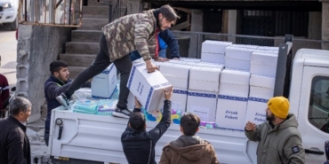 İzmir Büyükşehir Belediyesi Acil Çözüm Ekipleri Osmaniye'de