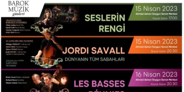 İzmir Barok Müzik Günleri 2023 Ahmed Adnan Saygun Sanat Merkezi’nde
