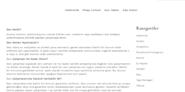 Freelance SEO Uzmani Ne İş Yapar