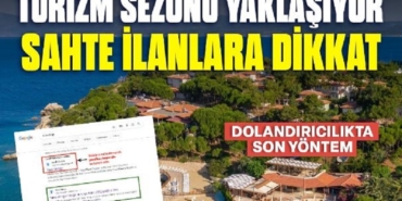 Sahte otel ilanlarına dikkat