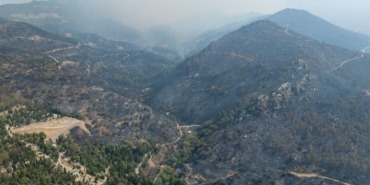 İzmir Karşıyaka Yamanlar Dağı orman yangını son durum