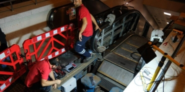 İzmir metro yürüyen merdivenler kazalara karşı yenileniyor