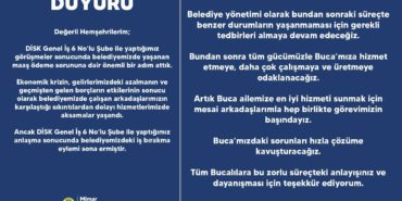 buca çöp sorunu sona erdi.