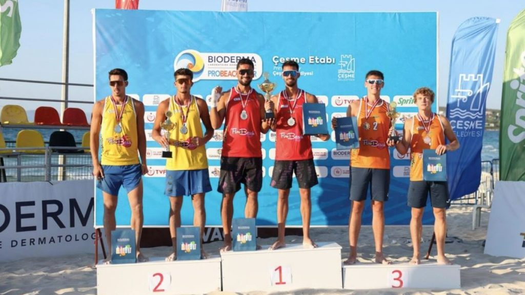 İzmir Bioderma Pro Beach Tour Çeşme Etabı Ilıca Plajı’nda yapıldı.