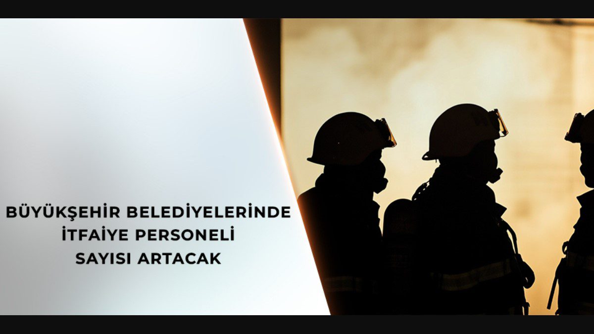 İzmir’de itfaiye personeli sayısı arttırıldı.