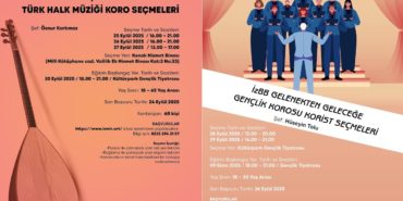 İzmir tiyatro oyunculuk sahne dans koro eğitimleri başlıyor.