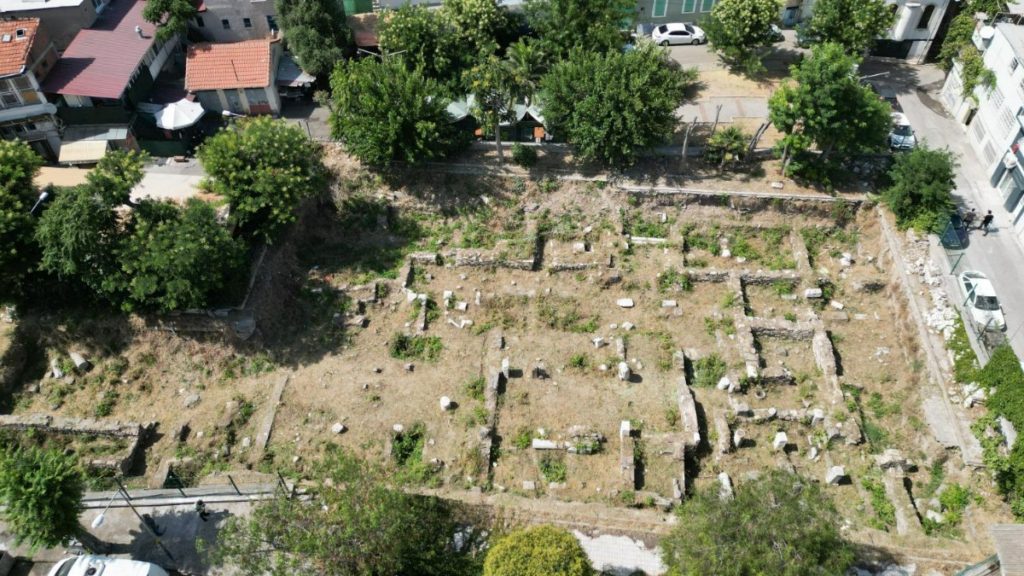 Konak Altınpark Arkeopark Antik Kenti çalışmaları başlıyor.