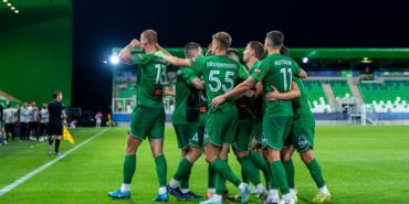 Polesie FK beklenmedik bir şekilde Paks'a yenildi ancak Konferans Ligi play-off'larına yükseldi.